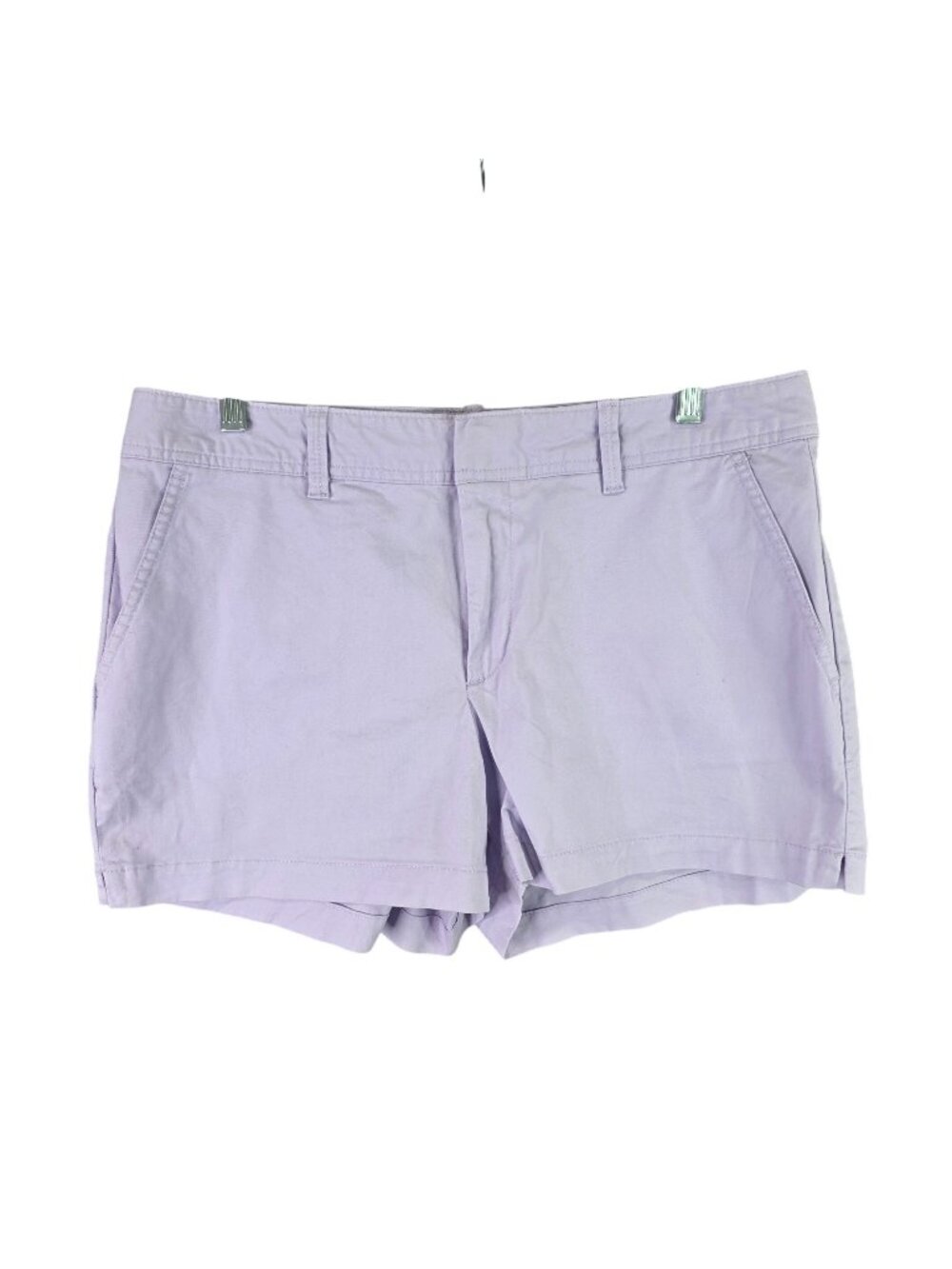 Womens Gap Lavender City Shorts Cotton Blend Stretch 4" Inseam Size 10